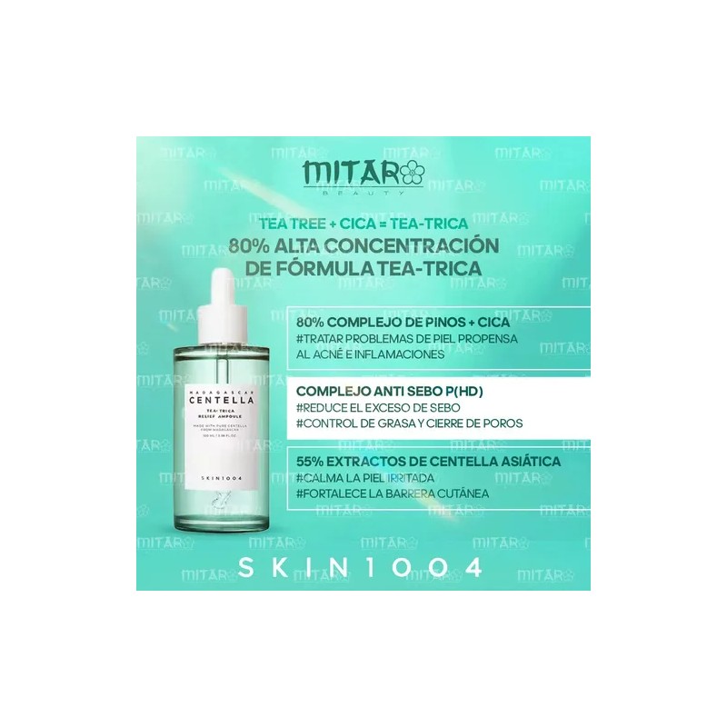 Skin1004 Madagascar Tea Trica Bha Anti Acne 4 Kit Protector