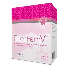 Esterifem Gel Intimo Antiséptico Infecciones Vaginales Aplicadores