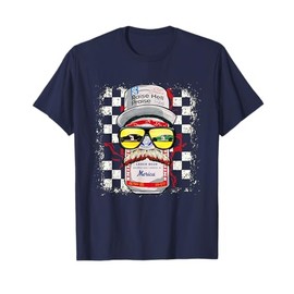 Classic Motorsport Graphic 80s Racing Outfits Drinkin' Beer T-Shirt