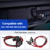 2PCS 2-Way License Plate Light Harness Pigtail Plug Wiring Connector