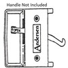 Locking Lever Latch, Andersen 4 panel Screen Pull