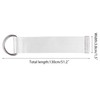Elerevyo Ladies' Double D-Ring Buckle Belt Women Canvas Solid Color