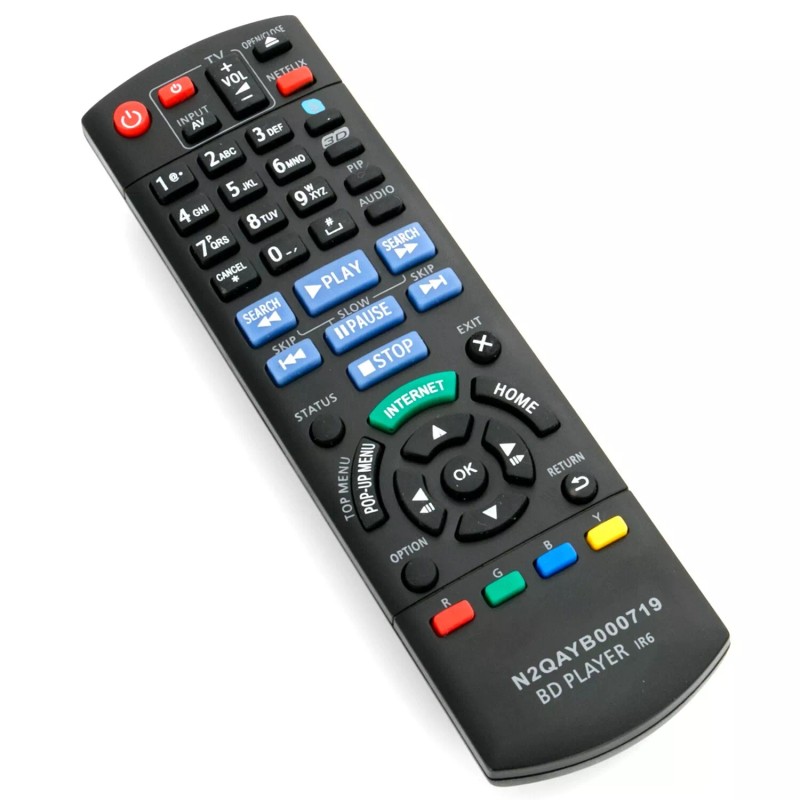 For Panasonic N2QAYB000719 Replace Remote Control for Panasonic DMPBDT120?DMPB