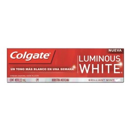 Colgate Luminous White 22ml Pasta Dental C/144 Piezas
