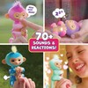 Fingerlings 2023 NEW Interactive Baby Monkey Reacts to Touch –