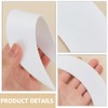 BENECREAT 16Pcs White Brim Hat Brim Stiffeners, Cap Visor Insert