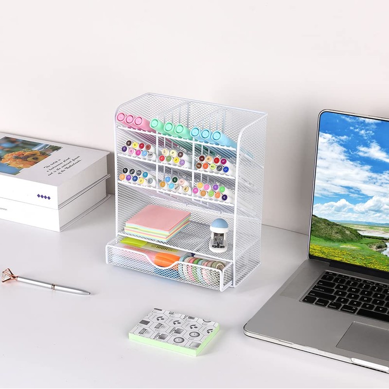 Spacrea Pen Holder Desk Organizer - Desk Organizers and Accessories,