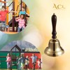 ACL Traditional Wooden Handle Bell - Brass Bell - Last