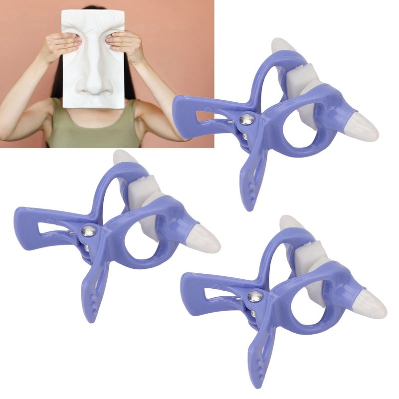10pcs Nose Lifter Portable Massaging Small Nose Bridge Slimming Clip