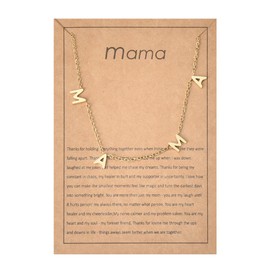 Mama Necklace Gift for Mom Mother's Day Gifts for Mom Birthday Gifts for Mom Necklace for Women Mama Gifts for New Mom Gifts for Women Mother Necklace Gifts for Pregnant Women Friends Sister