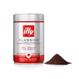 illy Kaffee, Gemahlener Espresso Classico, klassische Röstung - 1 Dose zu 250 g