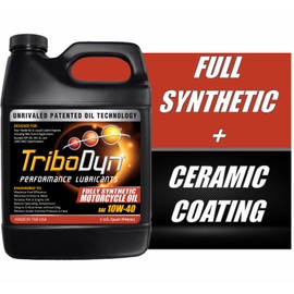 TriboDyn Synthetic V Twin 20W50 Motorcycle Oil (1 Quart, 20W-50 VTWIN)