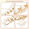 ZOOEASS 1Pcs Pearl Purse Chain Charms for Handbags Wallet Crossbody