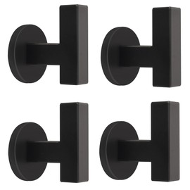 ULIBERMAGNET Magnetic Coat Hooks,Heavy Duty Magnets Hook for Metal,Door,Cruise Cabinet,Refrigerator, Locker,Neodymium Magnet Hook for Towel,Coat,Bag,Umbrella (4 Pack)