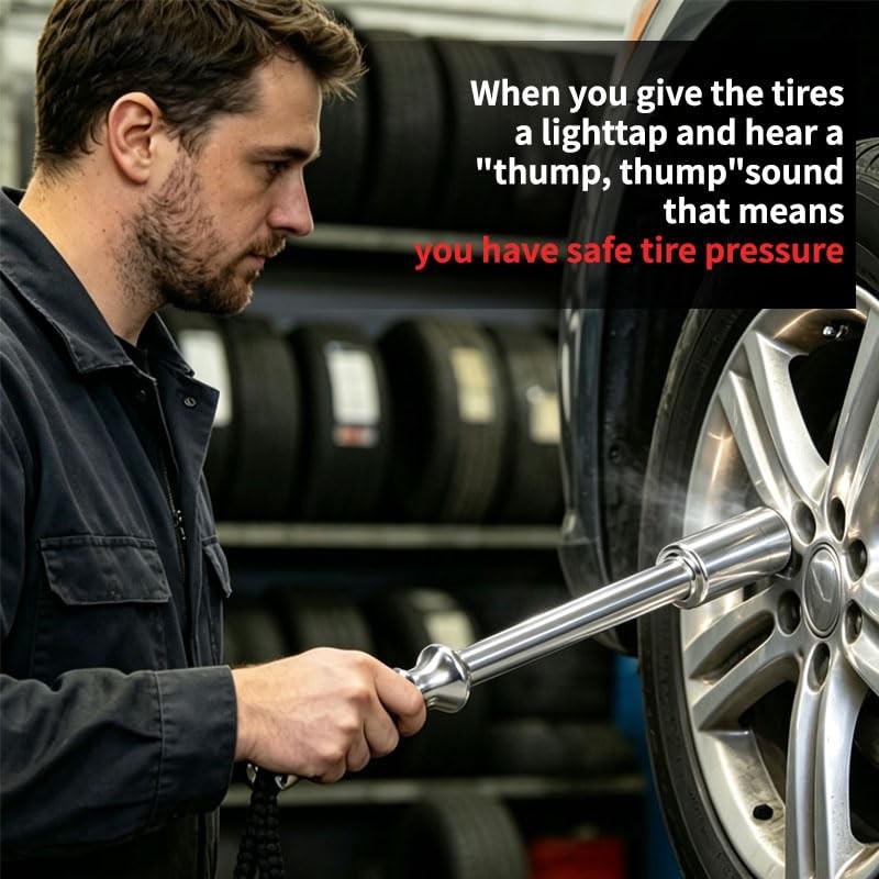 6061 Aircraft-Grade Aluminum Tire Thumper for Semi Trucks – 16