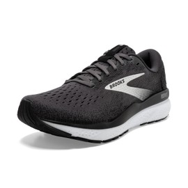 Brooks Brooks Men's Ghost 16 Neutral Running Shoe - Black/Grey/White - 9 Wide