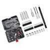 Electric Screwdriver Kit Lightweight Rechargeable Screwdriver with Long and Short