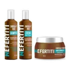 Nefertiti Kit Nefertiti Chocola-t Max Mascarilla-cremappeinar- Shampoo