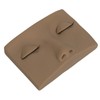 Eyelash Practice Mannequin Face Silicone Lash Mannequin Head with Double