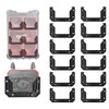 StealthMounts Mounting Cleats V2 for Packout (12 Pack) - Black