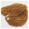 Seed Beads 10/0 Czech Silver Lined Gold (one Hank Pack)