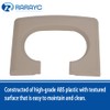 RARAYC Center Console Cup Holder Replacement Cup Pad Black Compatible