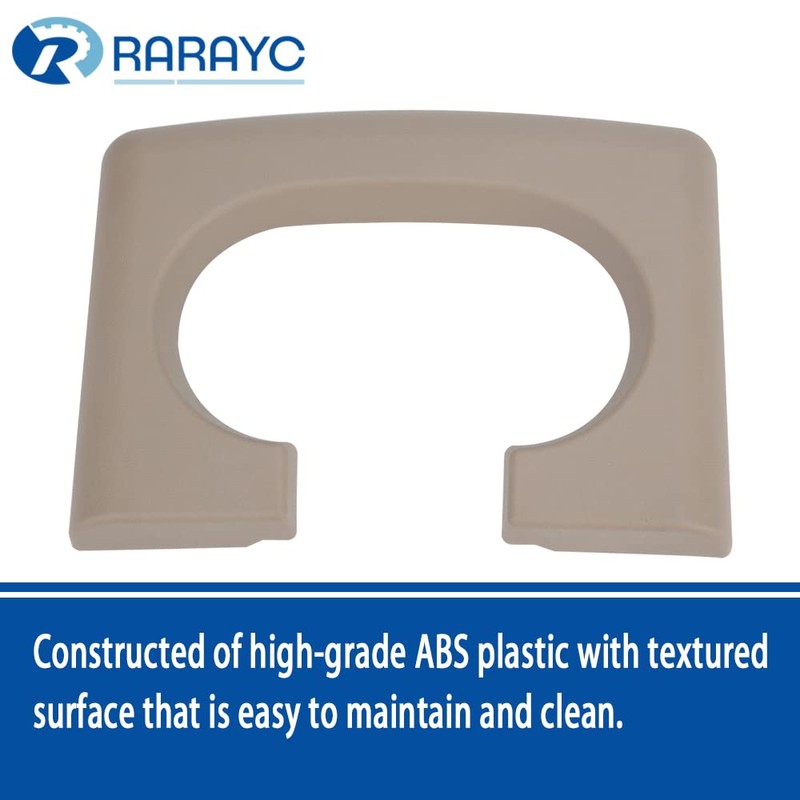 RARAYC Center Console Cup Holder Replacement Cup Pad Black Compatible