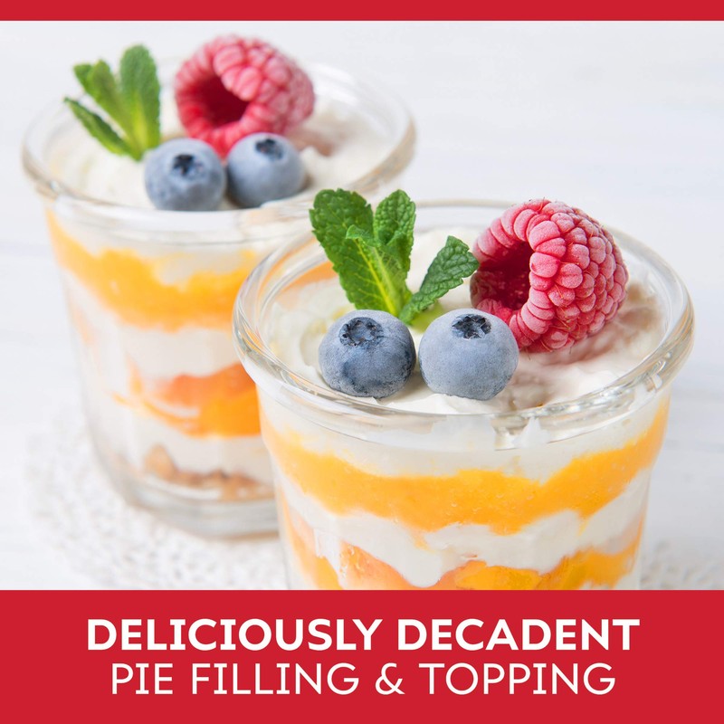 Duncan Hines Comstock Simply Pie Filling, Peach, 21 Ounce (Pack