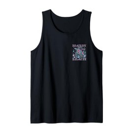 BRADLEY BEACH NJ TURTLE LOVER COLORFUL BEACH SOUVENIR Tank Top