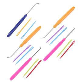 Tofficu 15pcs Knitting Loom Crochet Hooks Crochet Tools Knitting Kit Sweater Knitting Tools Scarf Knitting Hooks Crochet Needles Knitting Machine Suite with a Needle Set Knitting Needle