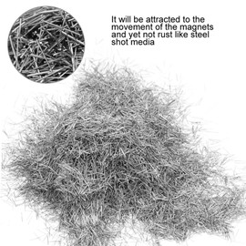 Jiawu 100g Stainless Steel Polishing Pins for Tumbler, Tiny Pins for Tight Areas, Jewelry Making Tool Sets (0.5mm)