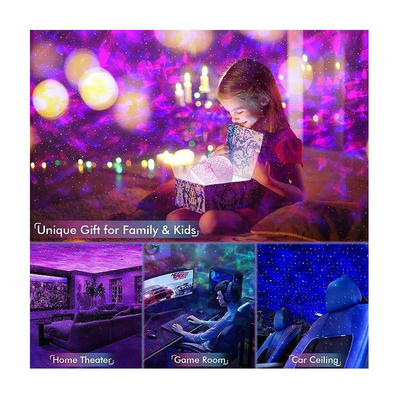 Galaxy Lights Projector 2.0 with Largest Coverage Area, Star Projector,