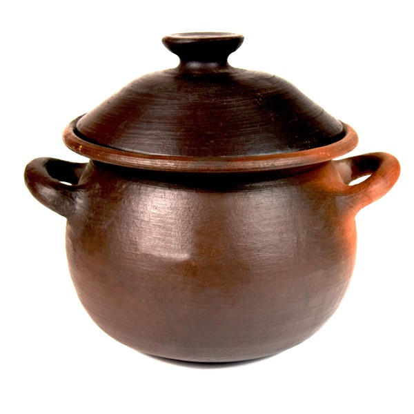 Ancient Cookware Pomaireware Round Pot, Small