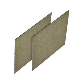 MECCANIXITY Microwave Oven Waveguide Cover Mica Repairing Plate Oven Sheet Board for Kitchen 150x150x2mm, Pack of 2