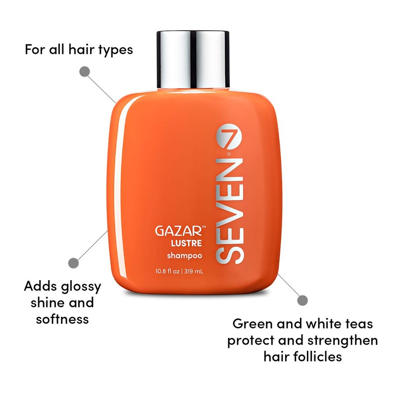 SEVEN Gazar Lustre Shampoo, 10.8 fl. oz.