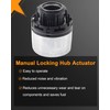 USTAR Manual Locking Hub Fit for Ford Ranger 1998-2003 Ford
