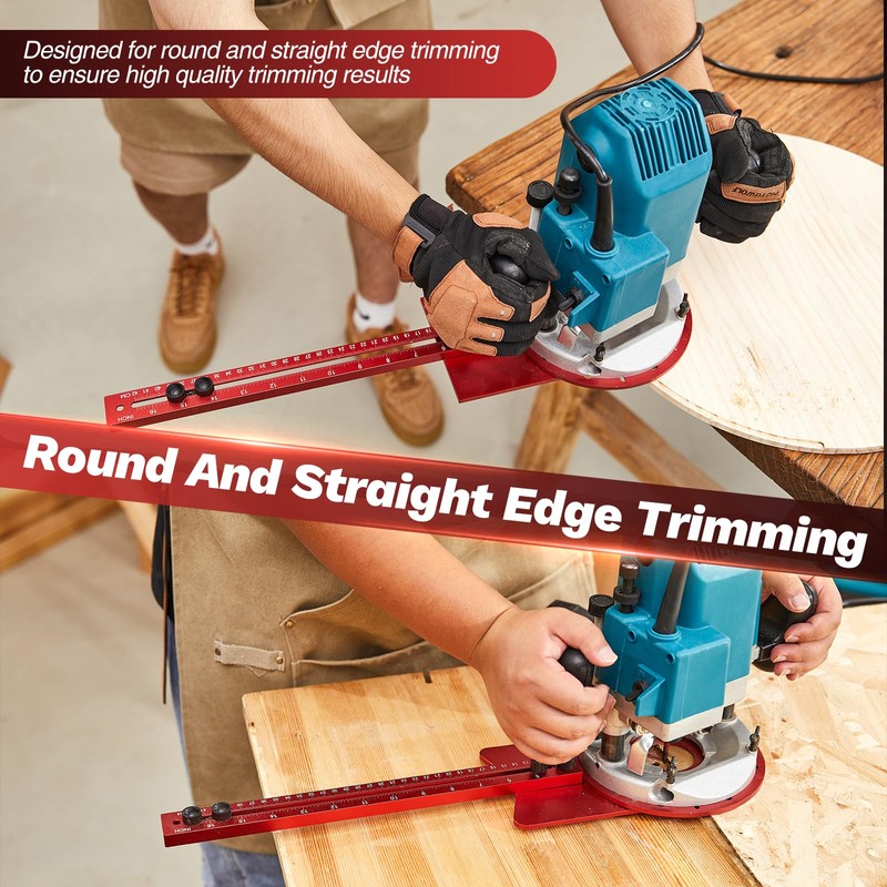Upgraded Saker Router Milling Groove Bracket|Router Woodworking Tools|Cabinet Hardware Jig|Universal