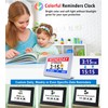 MASSII Upgraded Loud Voice Talking Digital Clock with Time Date,