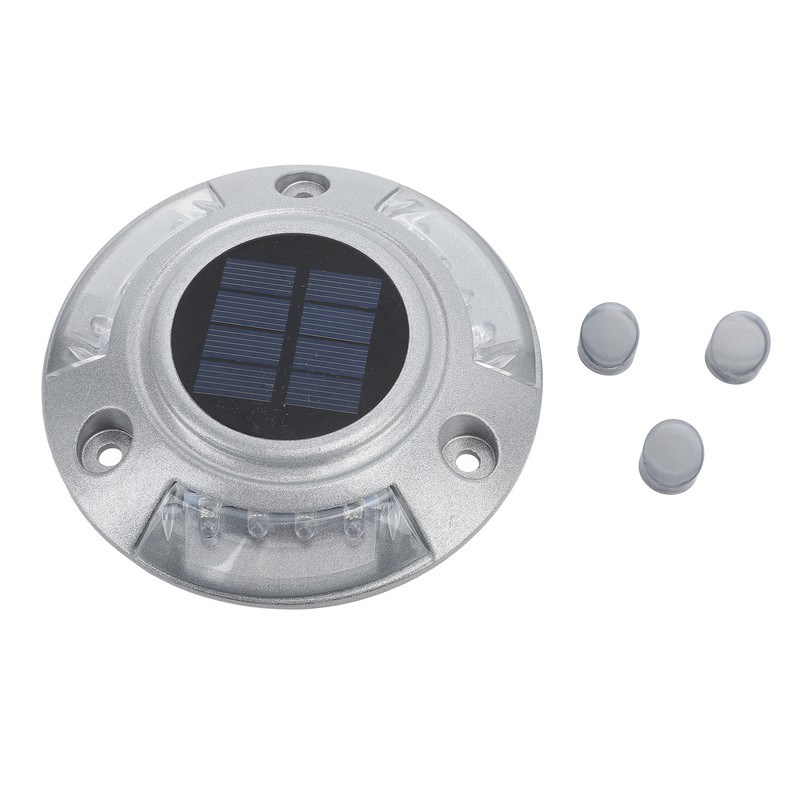 Solar Deck Lights Driveway Dock Lights 12 Led IP68 Waterproof