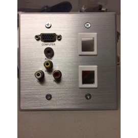 C2G Cables To Go Rapid Run Wall Plate (60028)
