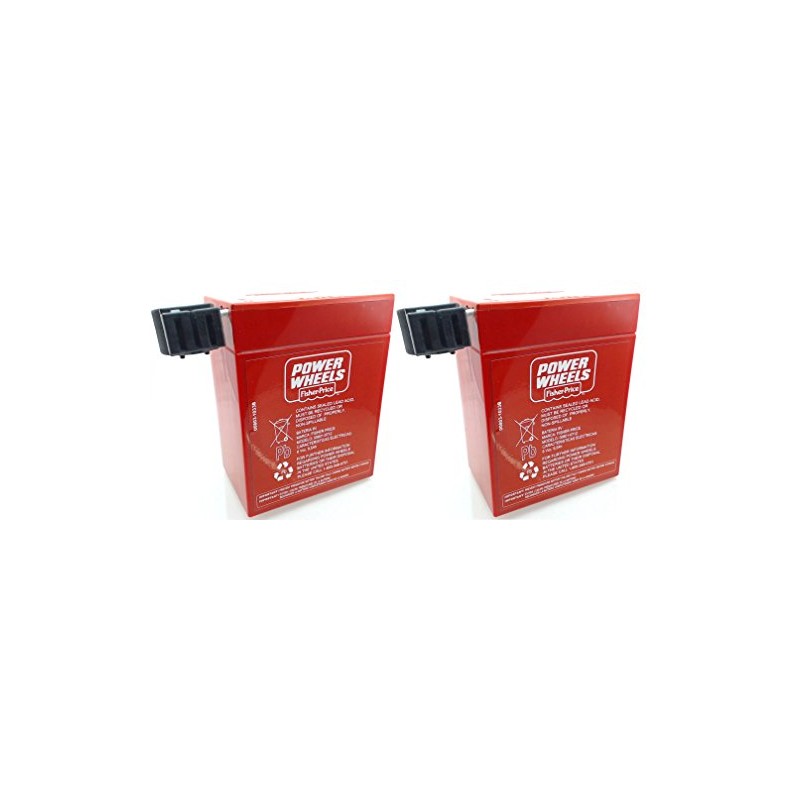 Power Wheels 6v Battery Set of 2