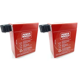 Power Wheels 6v Battery Set of 2