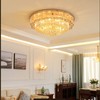Cbhfmljd Modern Luxury Crystal LED Ceiling Light Flush Mount Lamp