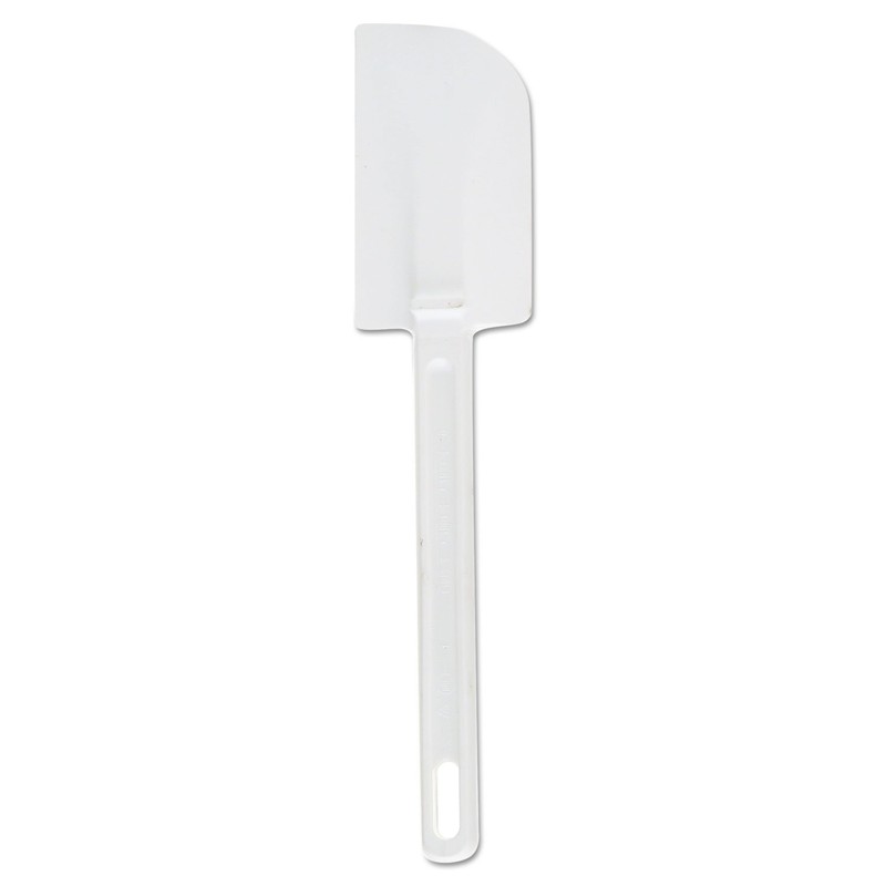 Rubbermaid Commercial Products Cold Temperature Scraper Spatula, White, 9.5 Inch,