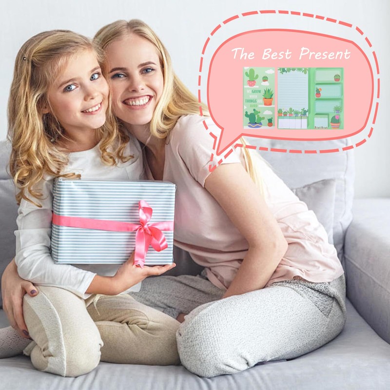 KINGTLE Sticky Notes Set,550Pcs Sticky Notes,Cute Self-Stick Note Pad Set,