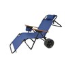 Strawberry Fairy 2 in 1 Beach Cart Chair with Wheels,
