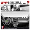 Autorder Dashboard Cover Mat for Honda CRV 2007-2011 Accessories Dash
