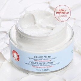First Aid Beauty Crema reafirmante de colágeno con colágeno, péptidos y niacinamida – Hidratante facial antienvejecimiento para día y noche – 1.7 fl oz