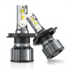 CHUSYYRAY 9003 H4 White LED High/Low Beam Headlight Bulbs Kit