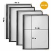 TAOLUE 4-PCS Menu Covers 8.5 x 11 Inch Menu-Holder -